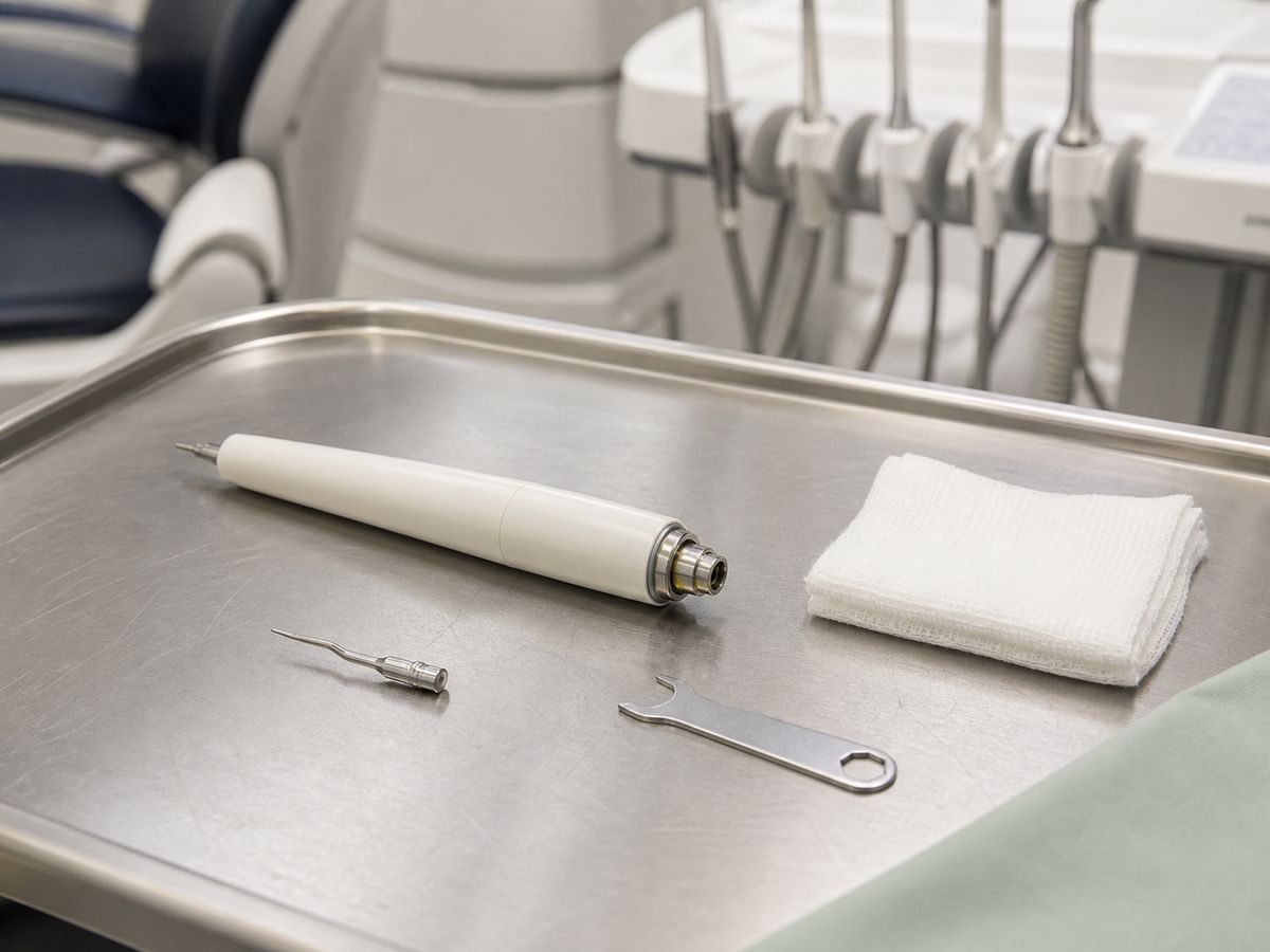 Ultrasonic scaling instruments prepared — the cause treatment that clears hardened tartar, Yonsei The Strong Dental Clinic